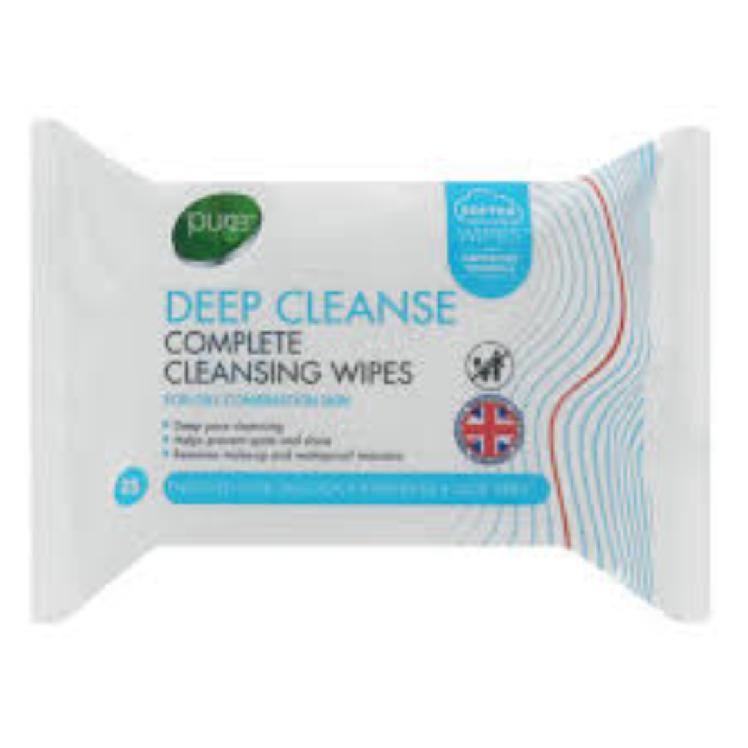 PURE DEEP CLEANS WIPES 25S